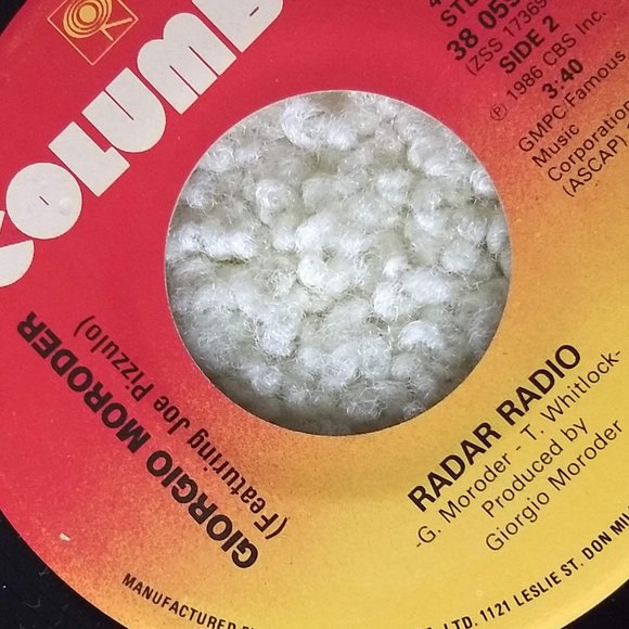 3/$25 vintage 80s Berlin Top Gun love theme single 45 record - Picture 3 of 5